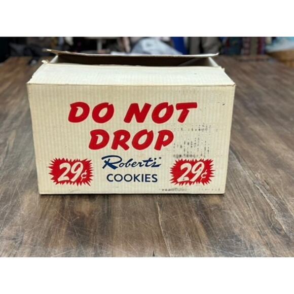 RARE!! Vintage, Roberts Cookies 29 cents, Antique Box? - Picture 8 of 15